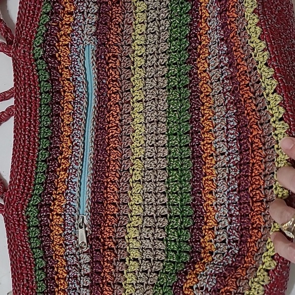 The Sak Colorful Shoulder Bag with Bohemian Stripes - Picture 8 of 16